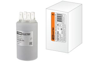 Конденсатор ДПС 450В, 2мкФ, 5%, плоский разъем, TDM