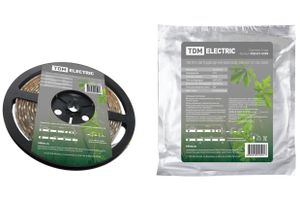 Лента светодиодная SMD3528-240-54-12-192-3200 240LED/м, IP54, 12В, 19,2Вт, 3200К, TDM