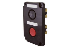 Пост кнопочный ПКЕ 112-2 У3, красная и черная кнопки, IP40 TDM
