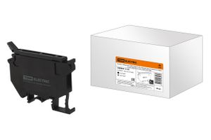 Зажим наборный ЗНН-4мм2 6,3А черный для плавких вставок 5х20 500В (Ph-C UK 5-HESI N) TDM