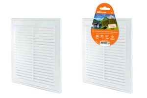 Решетка разъемная с москитной сеткой, белая, 183х253 TDM