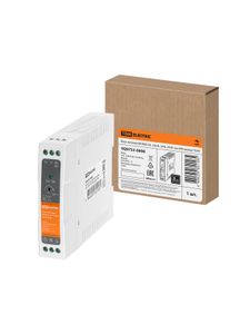 Блок питания MDR20-24, 220 В, 24 В, 20 Вт (на DIN-рейку) TDM