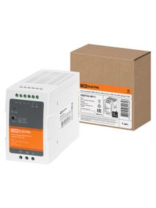 Блок питания MDR100-24, 220 В, 24 В, 100 Вт (на DIN-рейку) TDM