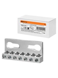 Шина универсальная распределительная ШнУР 2 на плоскую шину 7x16мм2 450 А TDM