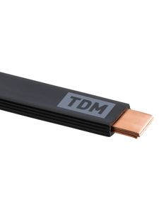 Шина медная гибкая изолированная ШМГ 3х(32х1), 2м, TDM