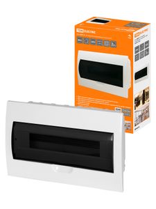 Бокс ЩРВ-П-18модулей встраиваемый пластик IP41 TDM