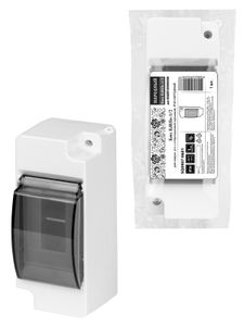 Бокс КМПн-1/2 для наруж. уст. с п/прозрачной крышкой, IP30 НАРОДНЫЙ