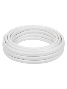 Шнур ШВВП 2х0,5 ГОСТ (5м), белый TDM