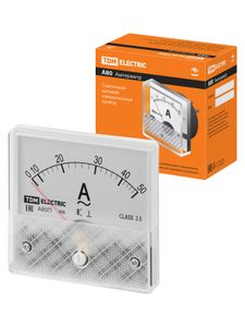 Амперметр А80ПН 50А-2,5, прямого включения, (без поверки), TDM