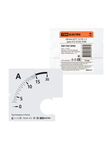 Шкала Ш72   15/5А-1,5 (для А72 Х/5А) TDM