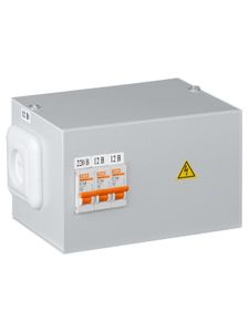Ящик с трансформатором понижающим ЯТП-0,25 220/12-3 авт. IP31 TDM