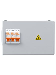 Ящик с трансформатором понижающим ЯТП-0,25 220/24-3 авт. IP31 TDM