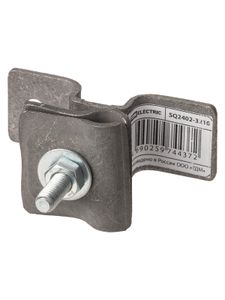 Держатель для гориз. и верт. поверхностей, высота 25 мм, для прута Ø6-10 мм, стальной зажим, термодиффузия (упак. 1 шт.) TDM