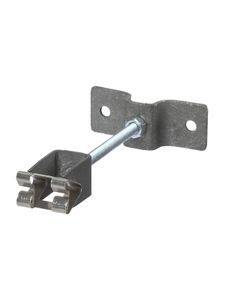 Держатель для гориз. и верт. поверхностей, стальной фиксатор для прута Ø8 мм, высота со шпилькой 100 мм, гор. цинк. (упак. 1 шт.) TDM