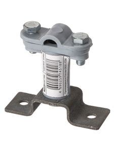 Держатель для гориз. и верт. поверхностей полимерный 2-х болтовой высота 55 мм, для прута Ø6-10 мм (упак. 1 шт.) TDM