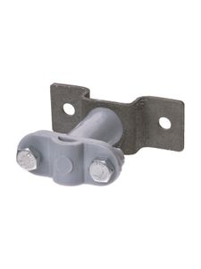 Держатель для гориз. и верт. поверхностей полимерный 2-х болтовой высота 100 мм , для прута Ø6-10 мм (упак. 1 шт.) TDM