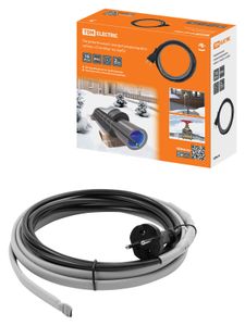 Нагревательный саморегулирующийся кабель "Стоплёд" НСК10-Н с вилкой, на трубу (10м/160Вт) TDM