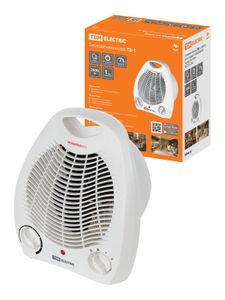 Тепловентилятор ТВ-1, 2000 Вт, регул. мощн. (1000/2000 Вт), термостат, TDM