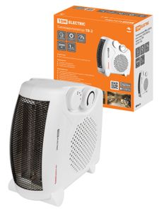 Тепловентилятор ТВ-2, 2000 Вт, регул. мощн. (1000/2000 Вт), термостат, TDM