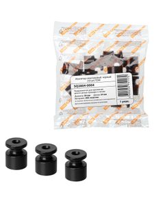 Изолятор пластиковый черный (10 шт) TDM