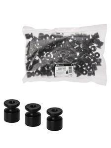 Изолятор пластиковый черный (100 шт) TDM