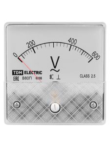 Вольтметр В80П 600В-2,5, (поверенный), TDM