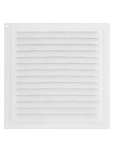 Решетка металл. 250х250, белая, с покрытием полимерной эмалью, TDM