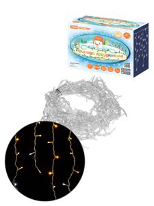 Гирлянда светодиодная "Бахрома" 2х1 м, 152LED, 3000К,  мерц-е, посл. подкл, IP44, 250 В, TDM