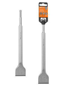 Зубило плоское 40×250 мм, SDS-Plus, пластиковый держатель, 1 шт, "Гранит" TDM