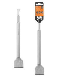 Зубило плоское изогнутое 40×250 мм, SDS-Plus, пластиковый держатель, 1 шт, "Гранит" TDM