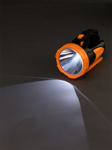 Фонарь  светодиодный "Прожектор 14", аккумуляторный, 5 Вт LED+21 SMD, 1150 лм, SLA 2,5 А*ч, 230 В, TDM