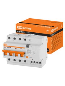 Диф.автомат АД14 4Р 40А  30мА TDM