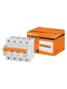 Авт. выкл. ВА47-125 4Р 100А 15кА  х-ка С TDM