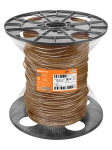 Провод ПуГВ 1х1,5 ГОСТ на катушке (300м), коричневый TDM