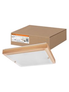 Светильник НПБ 02-3х40-111 УХЛ4 "Киото-2" сосна 3х40 Вт IP20 (435х435х75) TDM