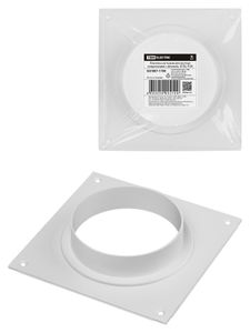 Пластина настенная для круглых воздуховодов с фланцем, D100, TDM