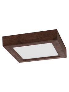 Светильник накладной светодиодный квадрат "Даунлайт" СПО (венге) 12 Вт 170*170*32 мм 3000К TDM