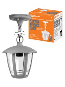 Светильник садово-парковый "СИТИ" НСУ 07-60-002 У1 6-ти гранник подвесной серый TDM