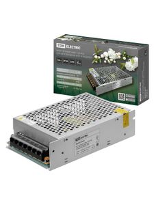 Блок питания 100Вт-12В-IP20  для светодиодных лент и модулей, метал TDM
