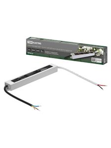 Блок питания 36Вт-12В-IP67 для светодиодных лент и модулей DC 12В, металл TDM