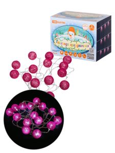 Гирлянда светодиодная "Клубочки" 3 м, 15LED, белый, 8 режимов, 250В, IP20, TDM