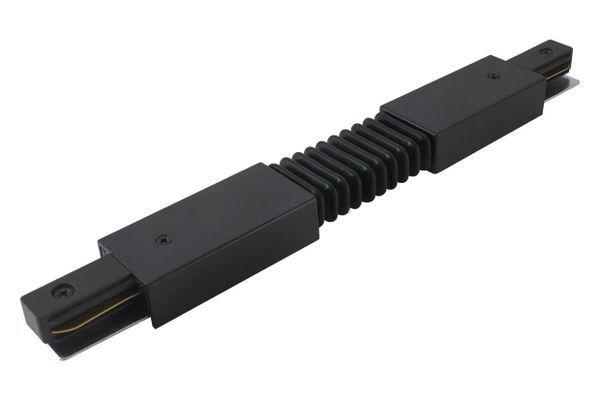 Коннектор гибкий для шинопровода TLC-01-BL-G, черный, TDM