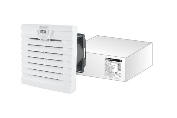 Вентилятор с фильтром универсальный ВФУ 30/24 м3/час 230В 12Вт IP54 TDM