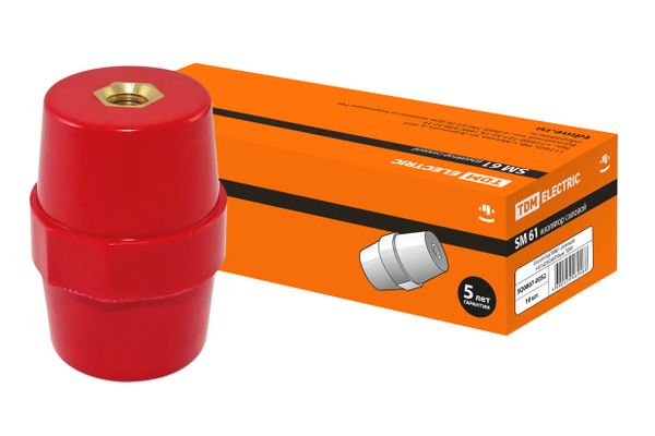 Изолятор SM61 силовой Н61хD50хМ10мм TDM