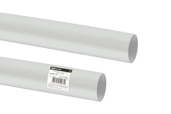 Воздуховод пласт. круглый, D100, 1 м, TDM