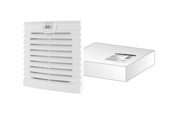 Вентиляционная решетка с фильтром для вентилятора ВФУ SQ0832-0111 (152 мм) TDM