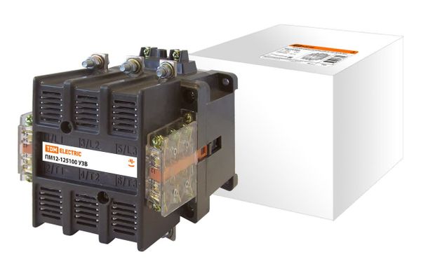 Пускатель электромагнитный ПМ12-125100 У3В, 230 В, 4НО+2НЗ TDM
