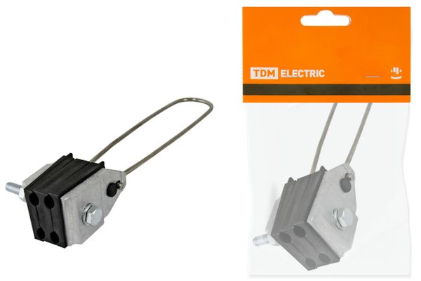 Зажим анкерный ЗАБ 4/16-35 (SO 158.1) рознич. упак. TDM