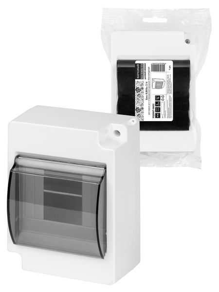 Бокс КМПн-2/4 для наруж. уст. с п/прозрачной крышкой, IP30 НАРОДНЫЙ