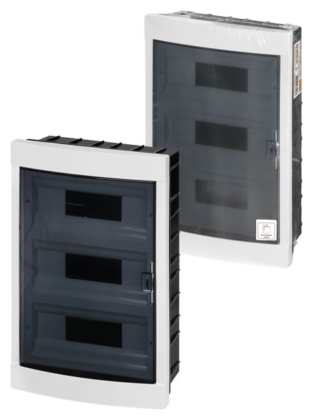 Бокс ЩРВ-ПМ-36 модулей, встраиваемый, АБС-пластик, IP40, Народный